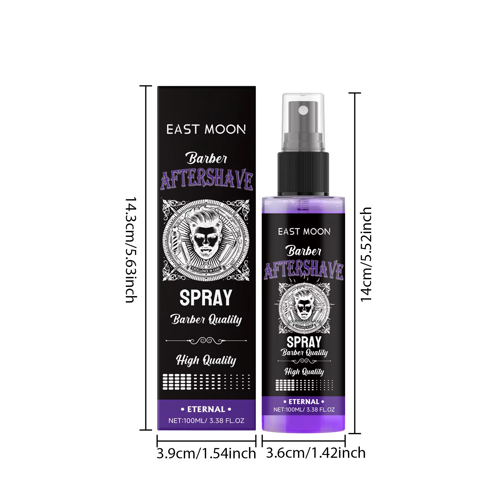 Spray après-rasage hydratant en profondeur pour hommes