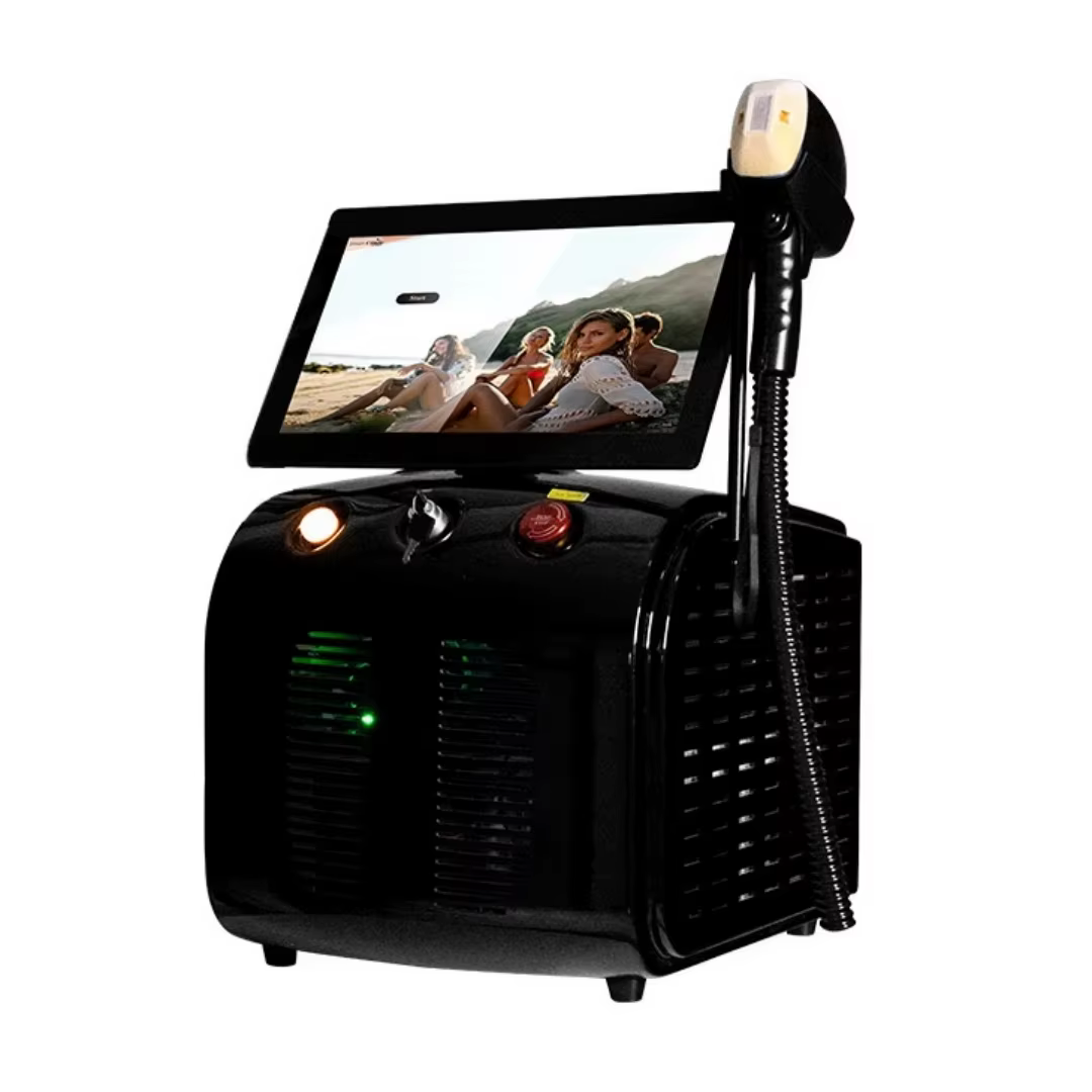 Machine d'épilation au laser diode Soprano Titanium professionnelle portable 6000w