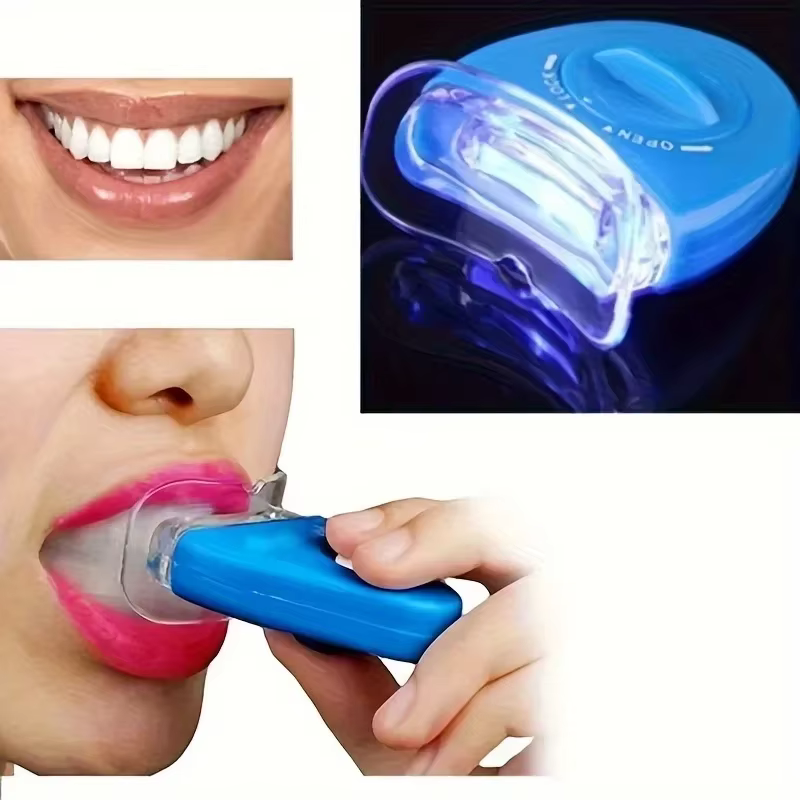 Lampe LED de Blanchiment Dentaire, Lumière Bleue UV, Laser de Blanchiment, Traitement Dentaire Personnel