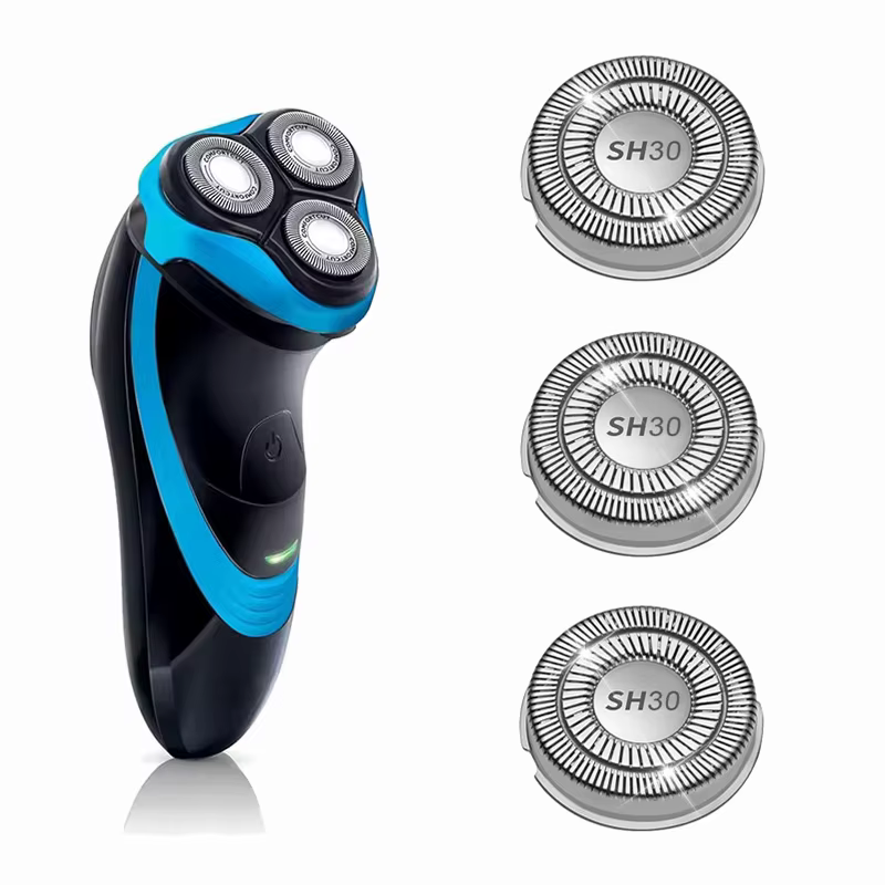 Têtes de rechange SH30 3/6/9 pièces pour rasoirs Philips Norelco séries 3000 2000 1000 Comfortcut