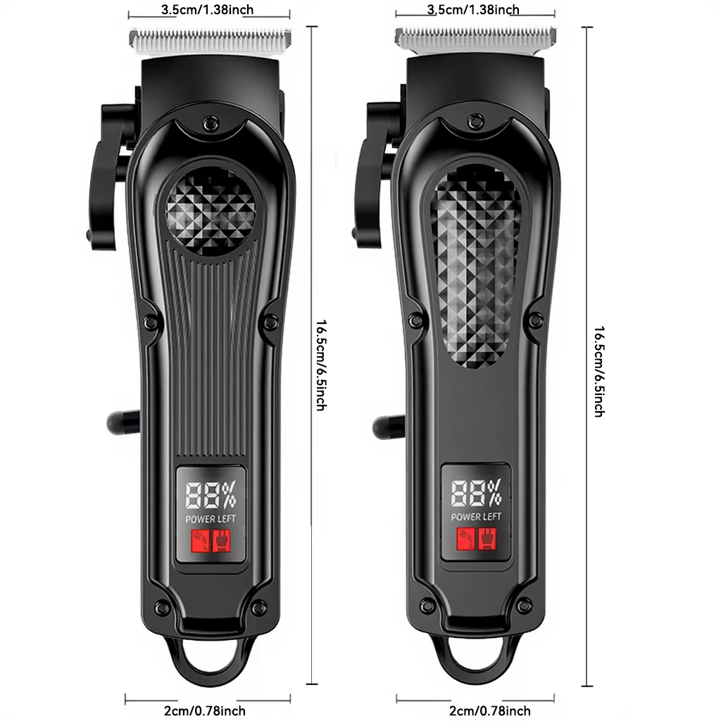 Tondeuse à cheveux électrique professionnelle pour la rasage de la tête et l'auto-toilettage