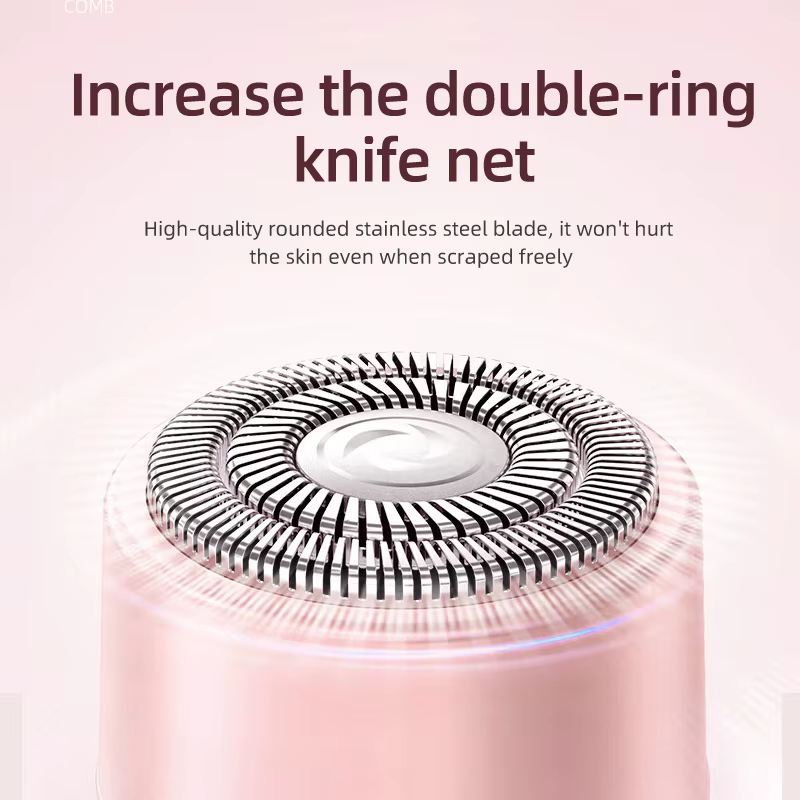 Rasoir électrique rechargeable sans fil 2 en 1