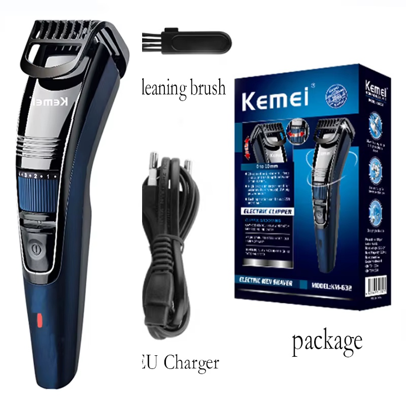 Tondeuse à barbe et cheveux réglable Kemei 0