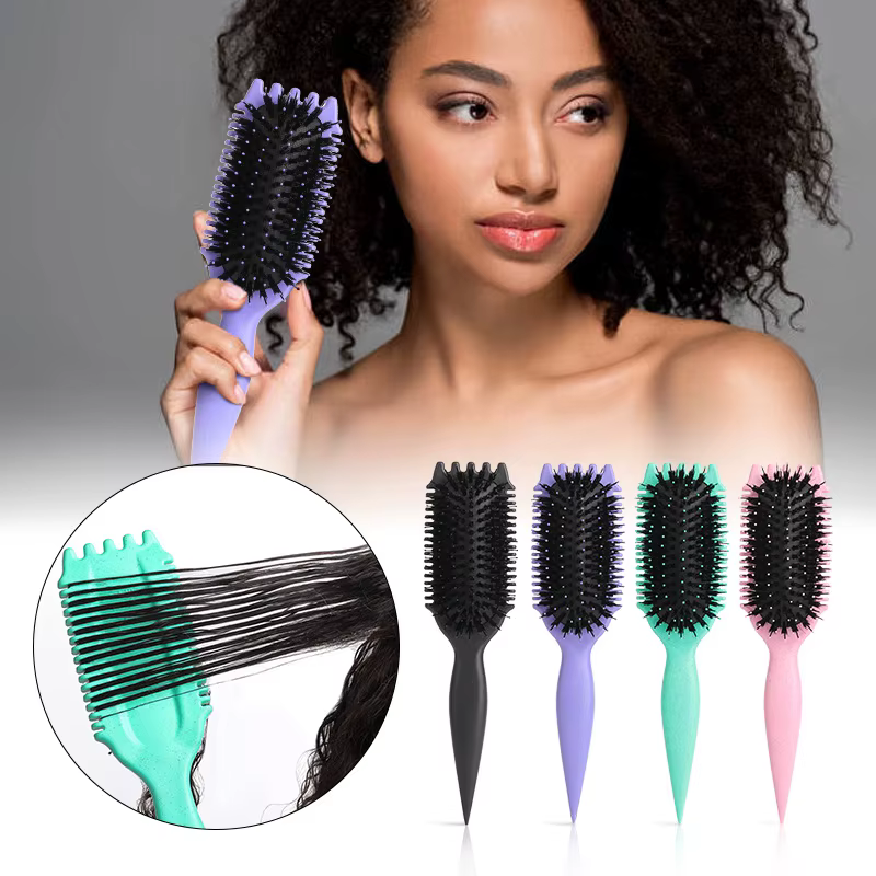 Brosse coiffante pour cheveux bouclés Salon Bursh