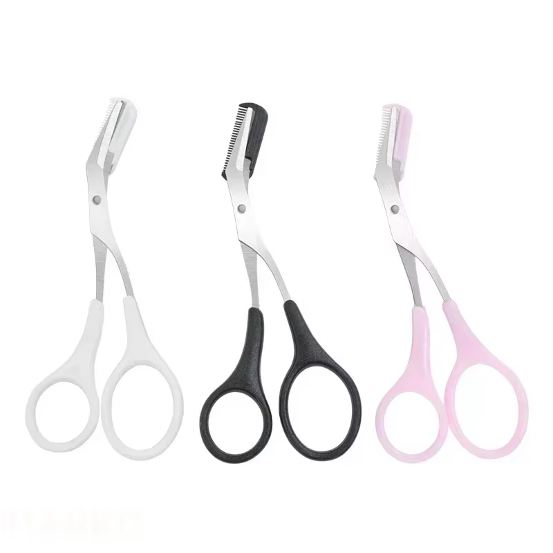 Ciseaux tondeuse à sourcils avec peigne