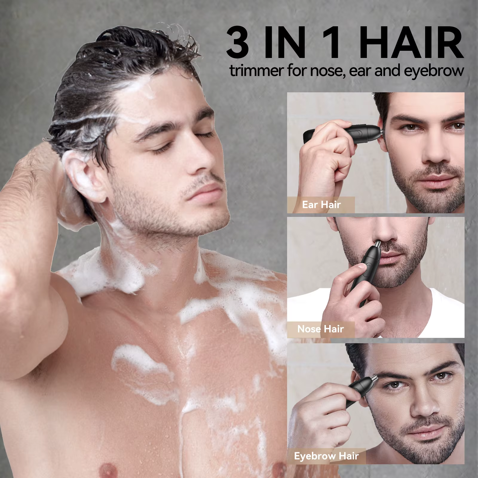 Prévention Words-Tondeuse à cheveux en antarctique pour homme