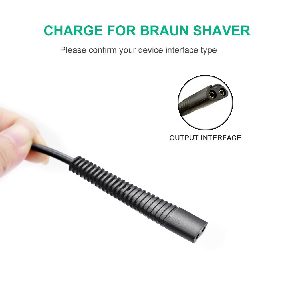 Chargeur USB pour rasoirs électriques Braun 5742 5743 5746 5770 5771 5773 5774 5775 5776 5790 5873 5874 5875