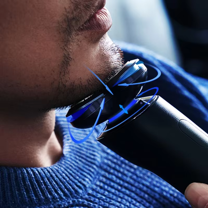 MIJIA Shaver S700, rasoirs électriques rechargeables pour usage humide et sec