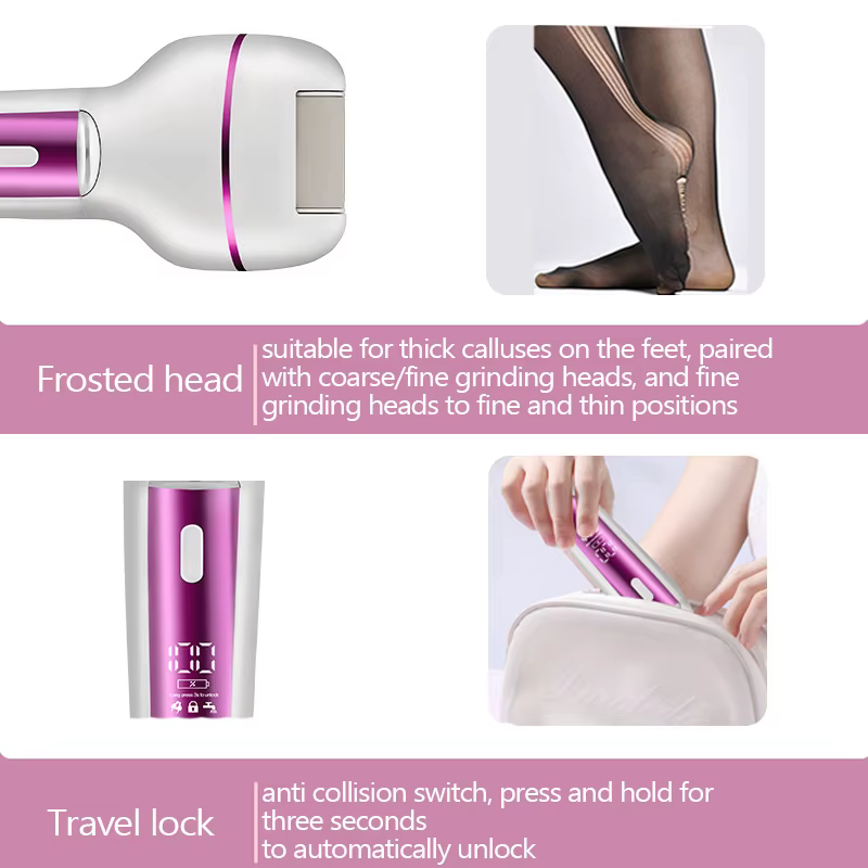 Épilateur Électrique Rechargeable 3 en 1 pour Femme