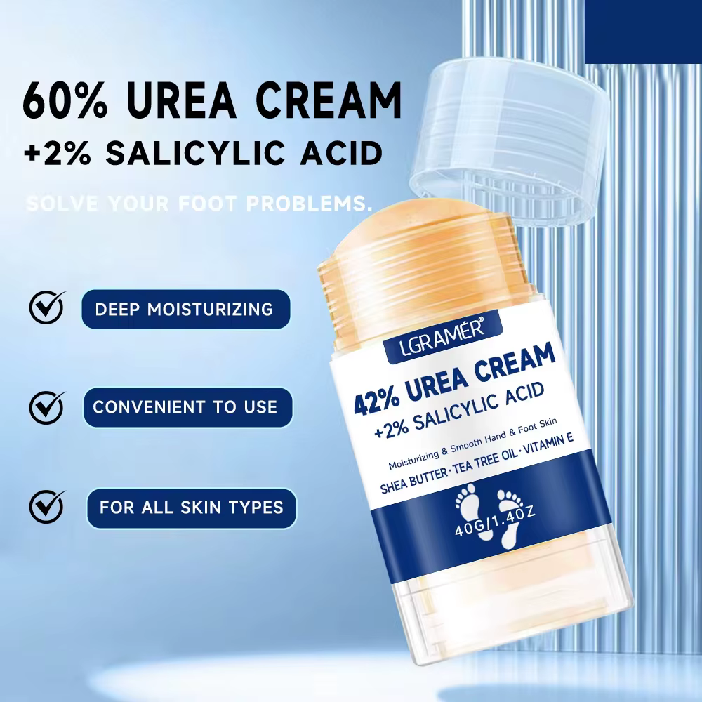 Crème pour les pieds à 42% d'urée + 2% d'acide salicylique