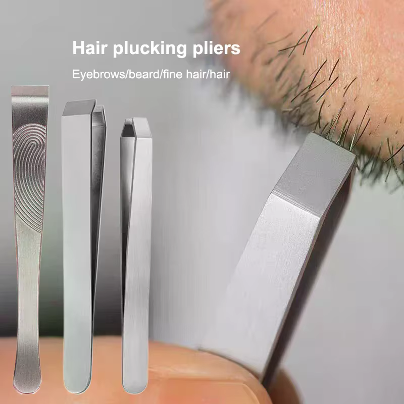 Pincettes épaisses en acier inoxydable