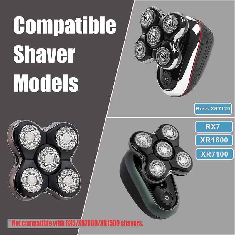 Lames de rasoir de rechange compatibles avec les rasoirs Remington Balder Pro Head modèle XR7120 XR7100/XR1600/RX7