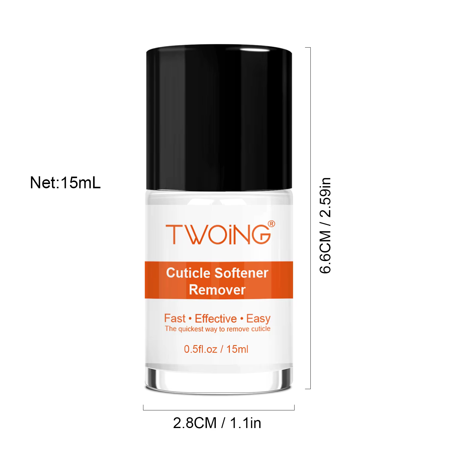Crème pour enlever les cuticules, 15ml, soin des ongles, hydratant, adoucissant pour les peaux mortes des cuticules, pour manucures sèches, ongles cassants, cuticules sèches