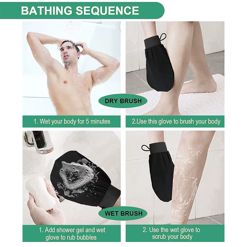 Gant de gommage de bain Hammam marocain