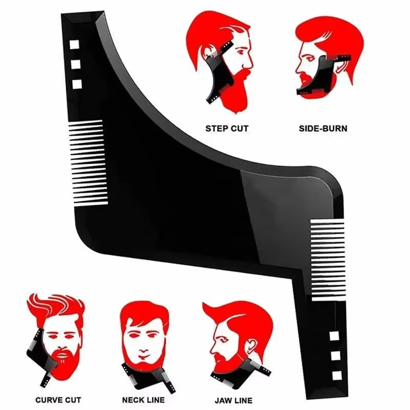Modèle de barbe façonnant la barbe