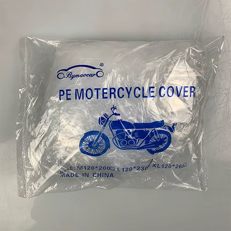 Housse de protection pour moto : transparente, jetable, imperméable pour vélos et scooters en plein air
