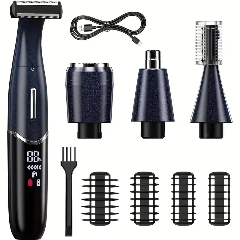 Zone intime coupe de cheveux rasoir de précision hommes ligne de Bikini boules