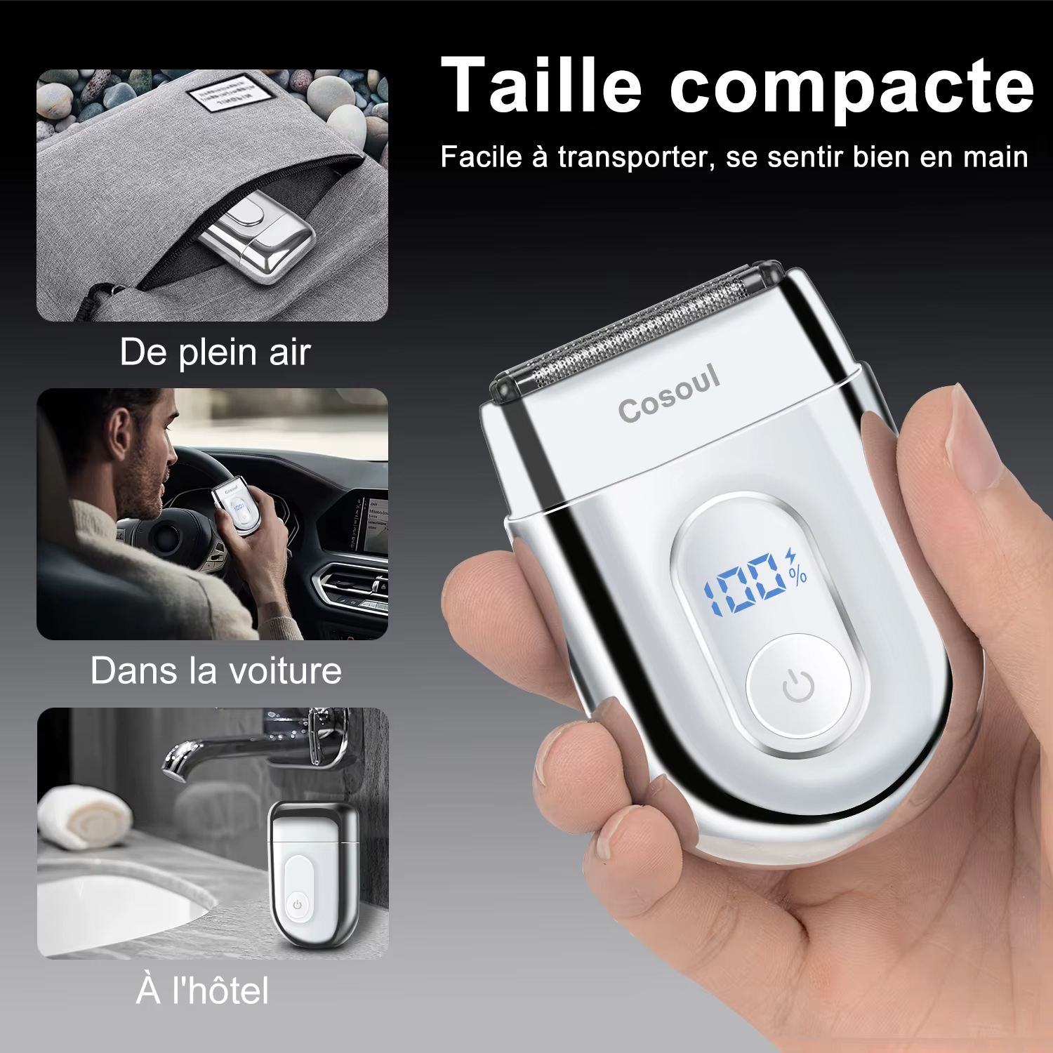 Cosoul rasoir pour hommes
