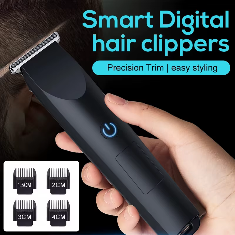 Conception de tête de coupe réglable avec chargement USB pour tondeuse à cheveux électrique