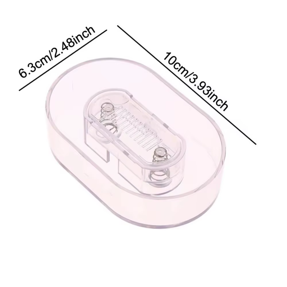 Nettoyeur de rasoirs en plastique