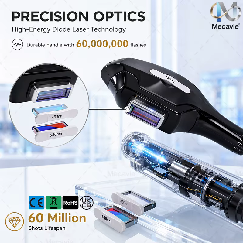 Nouvelle machine d'épilation au laser à diode soprano en titane 4-en-1
