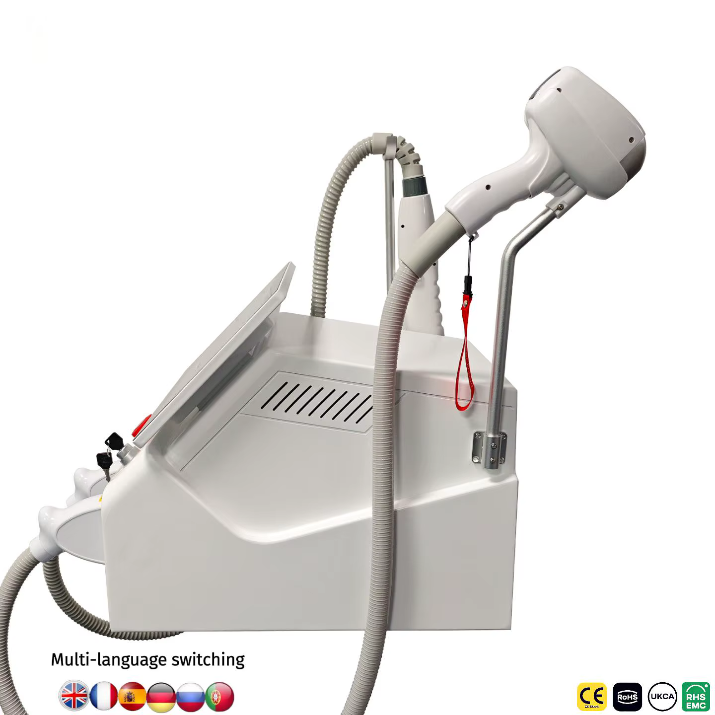 Machine professionnelle d'épilation au laser Pico pour salon, écran tactile 15,6 pouces, combo pour un traitement rapide et rentable, récupération 90 % plus rapide
