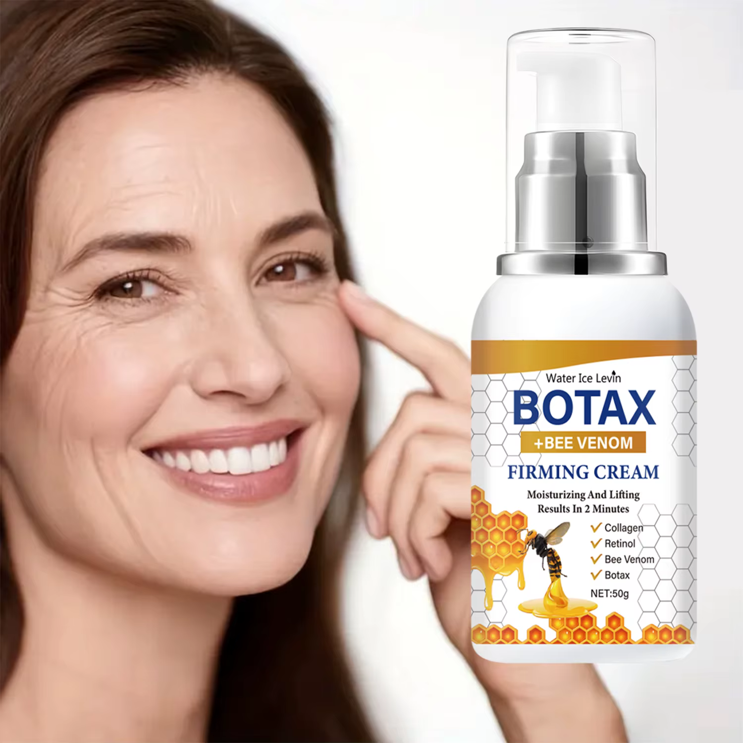 Crème raffermissante Botax au venin d'abeille et au rétinol – Lifting et hydratant de 2 minutes