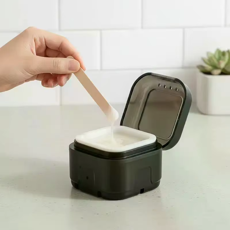 Mini chauffe-cire avec bol en silicone