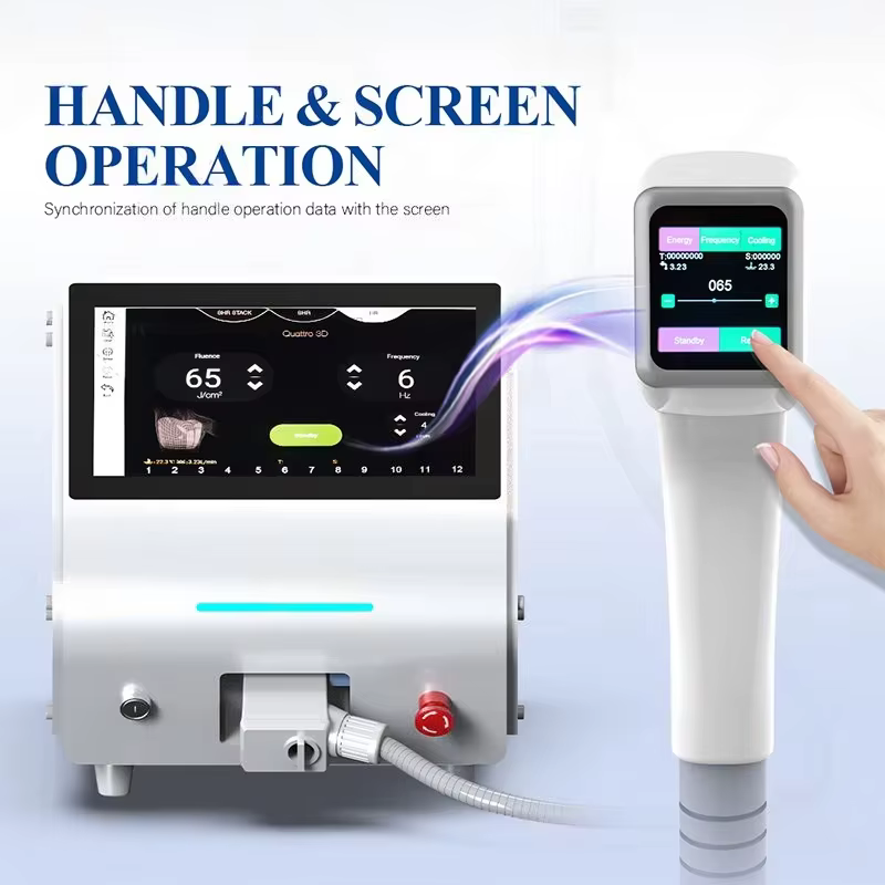 Machine d'épilation au Laser à Diode SHR magnétique Soprano dynamique 3D épilation permanente indolore dispositif de Salon de beauté professionnel