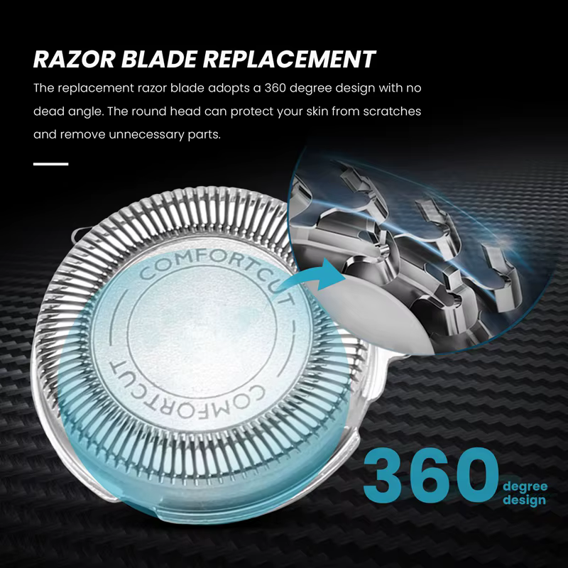 Têtes de rechange pour rasoir électrique Philips SH30/50/52
