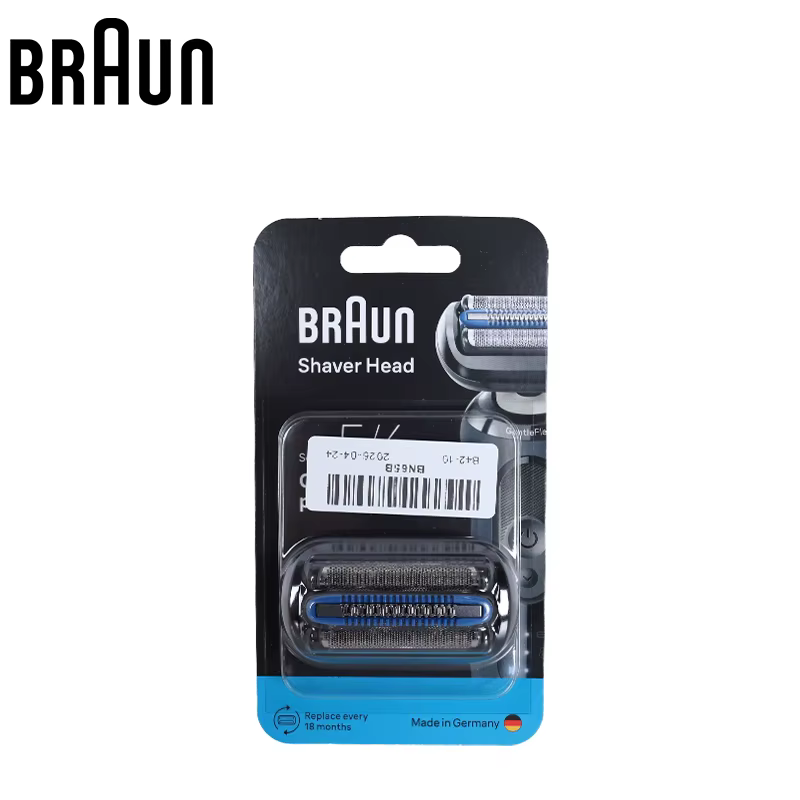 Tête de rasoir de rechange Braun 65B compatible avec les rasoirs électriques