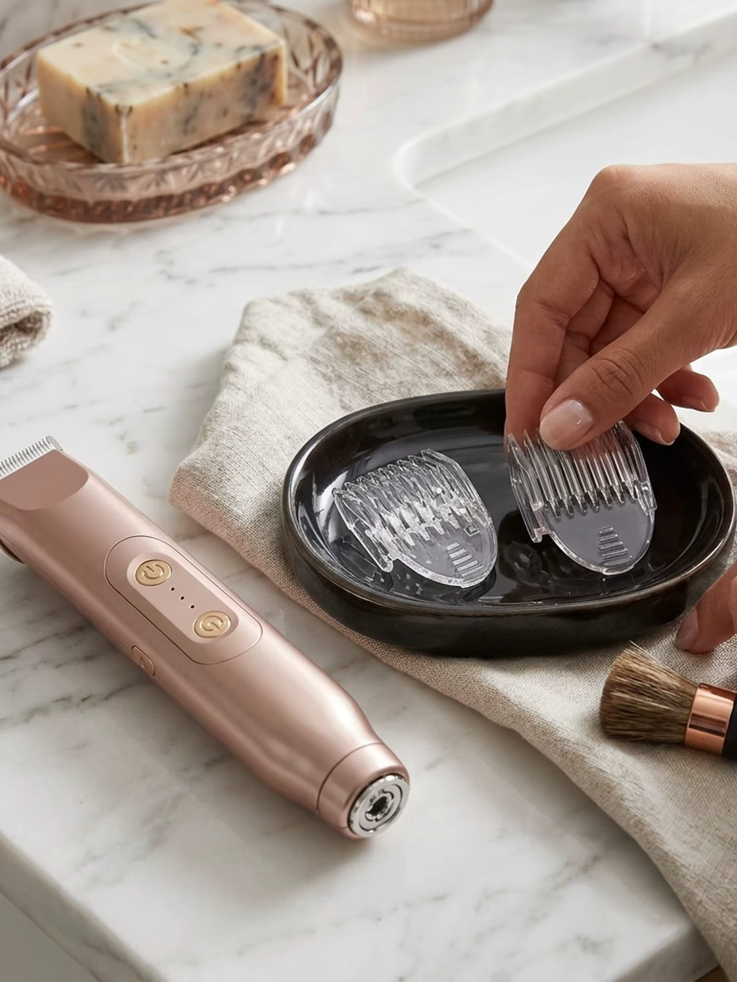 Rasoir électrique pour femmes à double tête