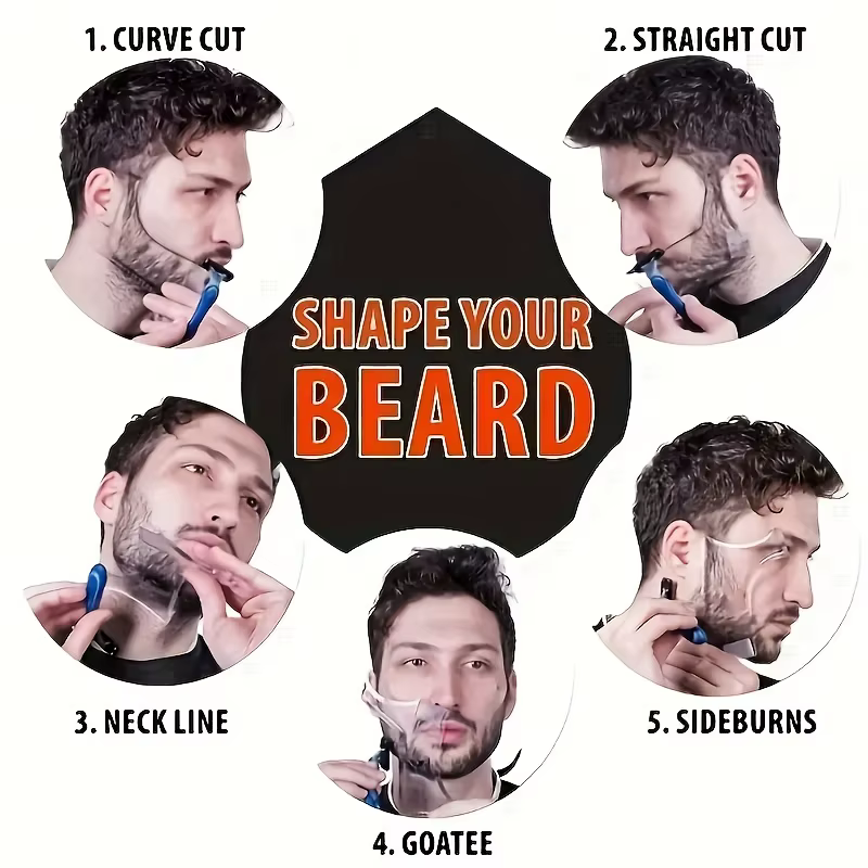 Peigne de mise en forme de barbe pour hommes