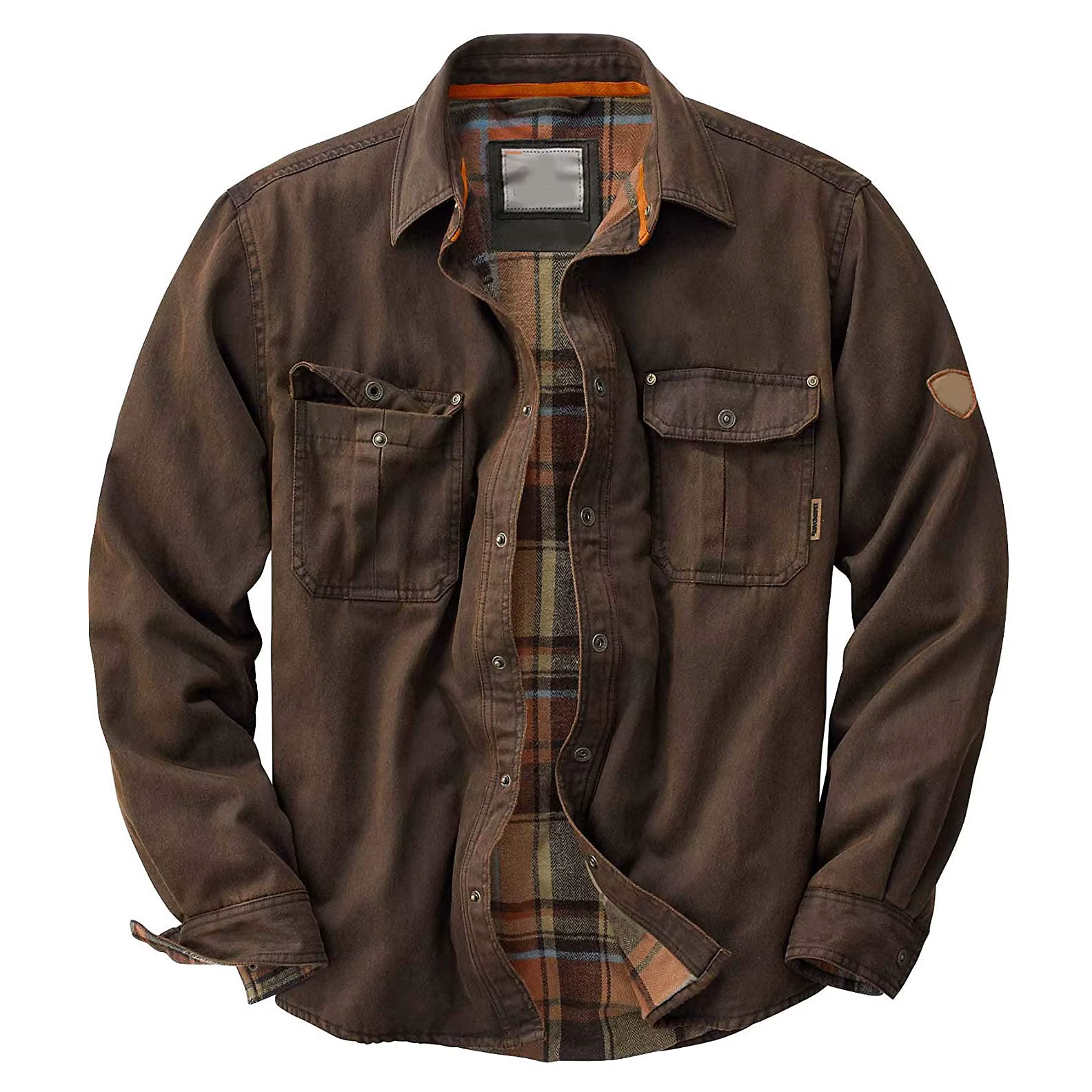 Veste Homme Style Moto 2026 Robuste à Manches Longues – Veste de Travail Rétro Automne Hiver Épaisse et Coupe-Vent