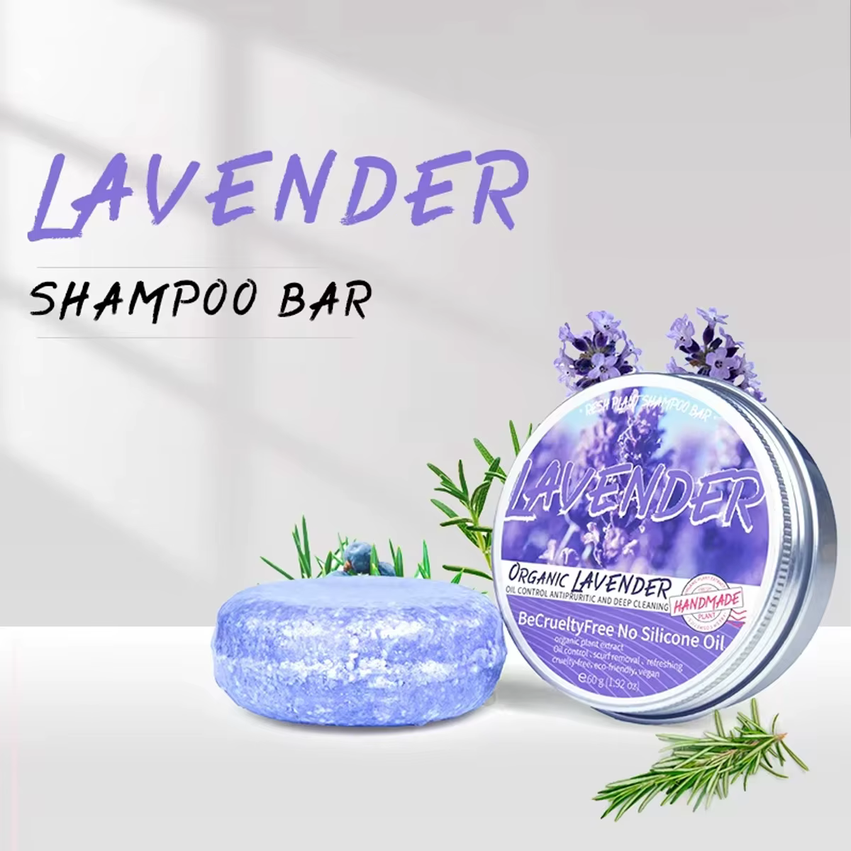 Shampoo à la lavande pour le contrôle du sébum