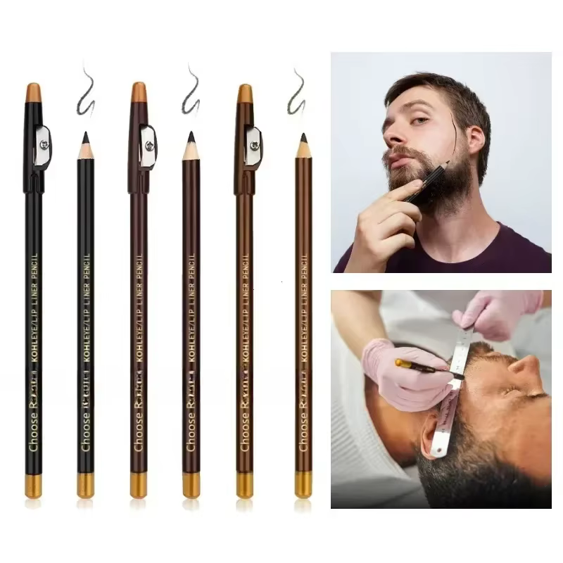 Crayon pour hommes, bord de barbe