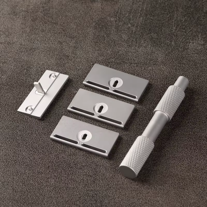 Rasoir de sécurité traditionnel YAQI Aileron GEM Blade 2026 avec 3 plaques pour un rasage lisse et confortable