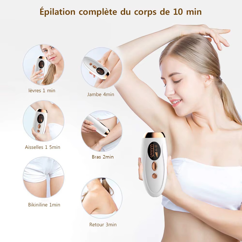 Depilador a laser ipl, remoção de pelos para mulheres
