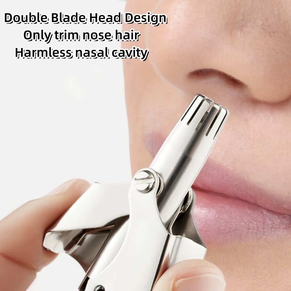 Tondeuse à poils de nez pour hommes