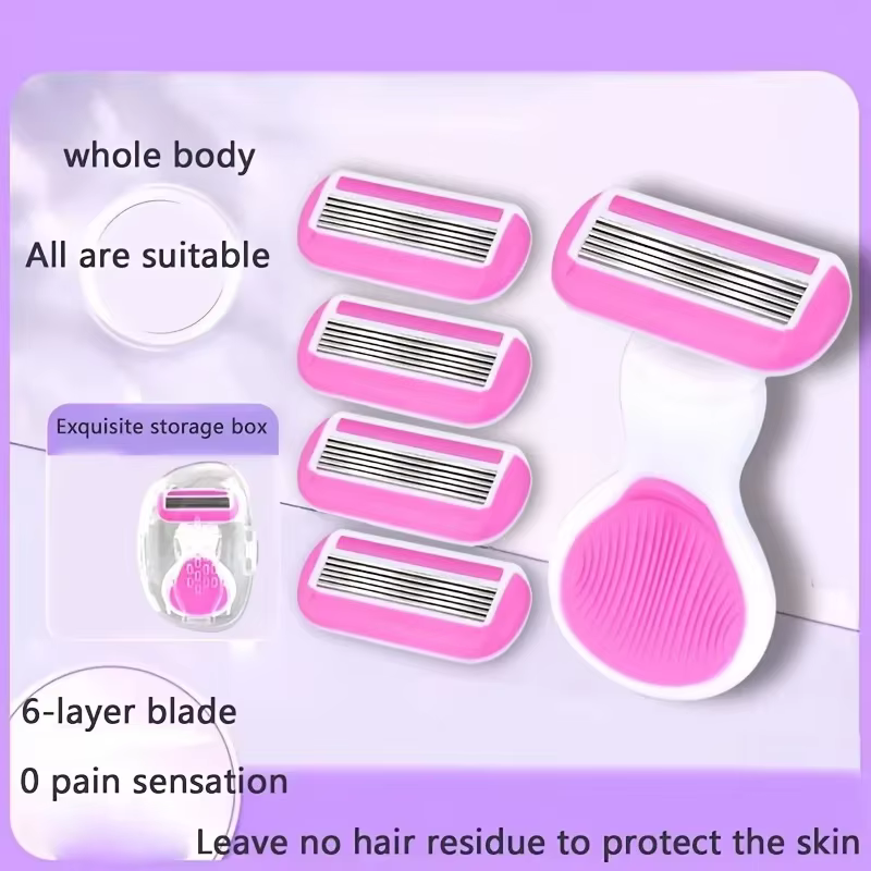 Kit de rasage de voyage pour femme