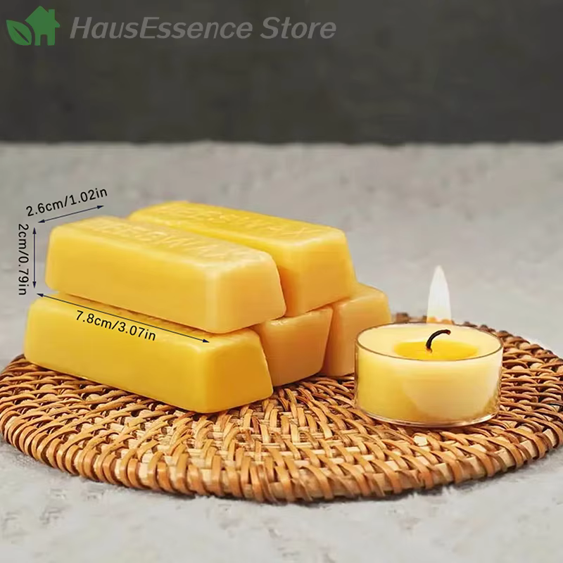 ※4/8 blocs de cire d'abeille pure