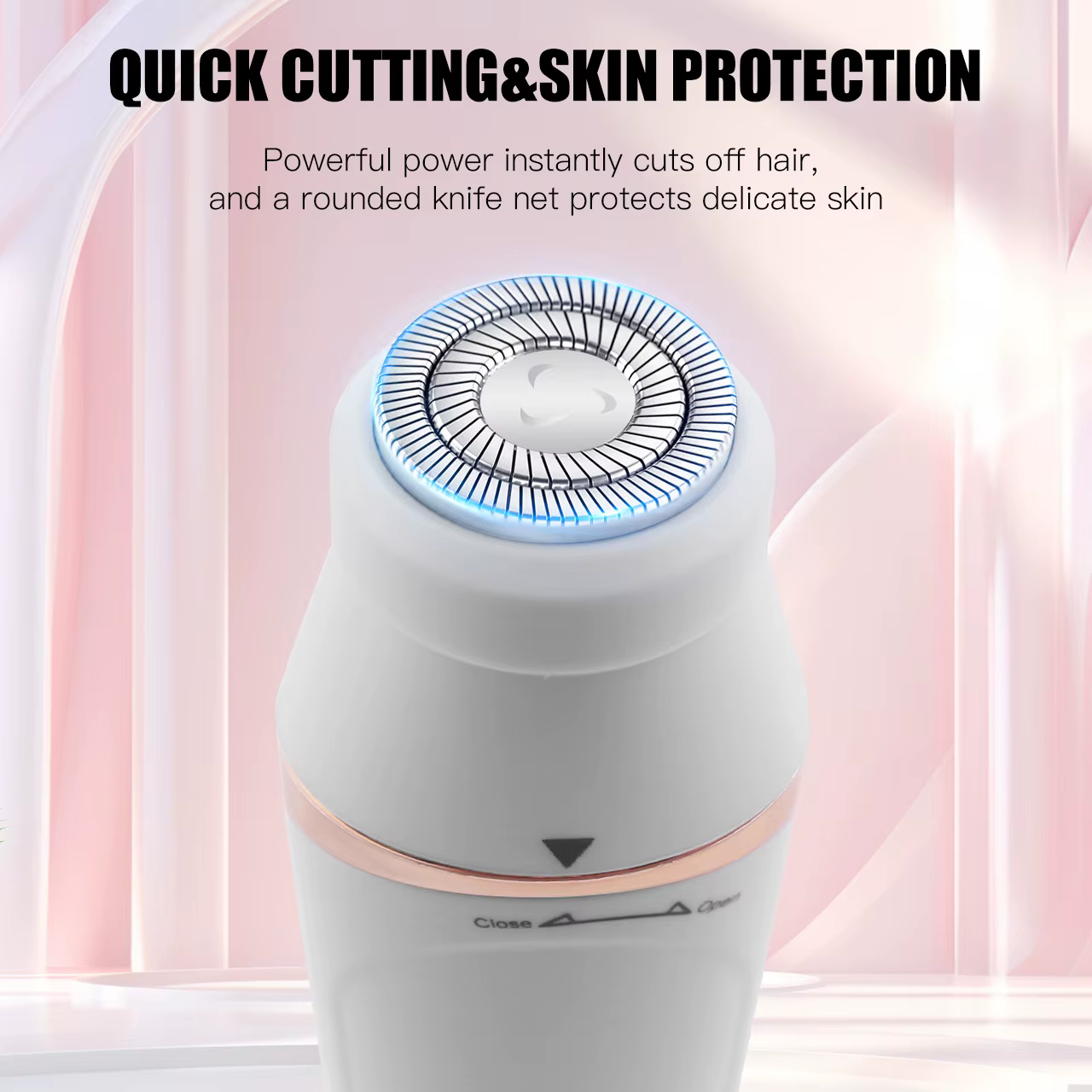 Solimpia 7 en 1 épilation du corps épilateur électrique aisselles cheveux Bikini