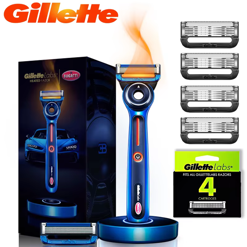 Gillette labs rasoir chauffant série Bugatti Veyron
