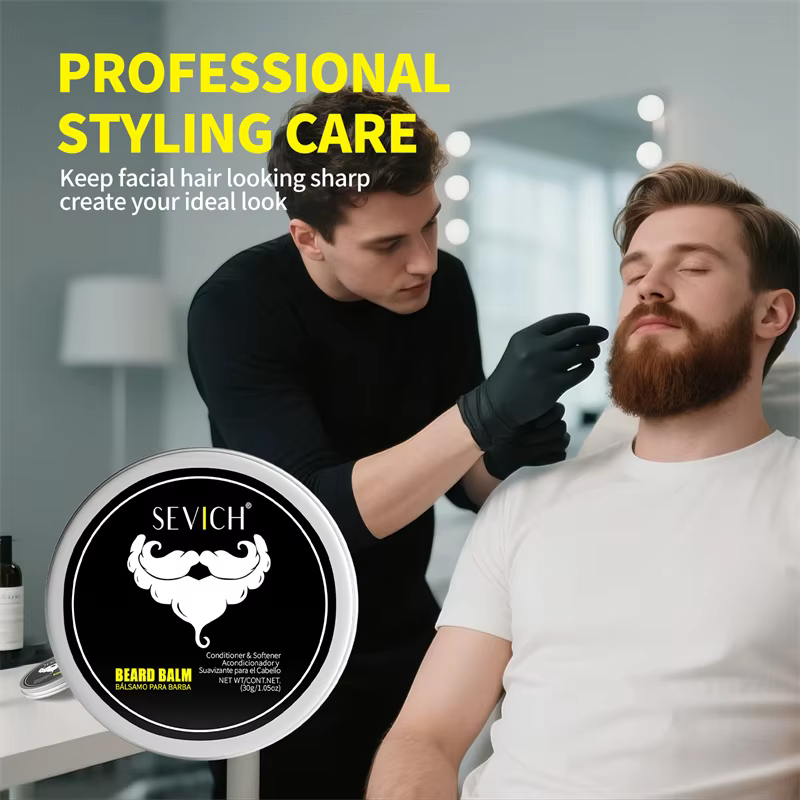 Baume à barbe 30g, cire coiffante pour barbe