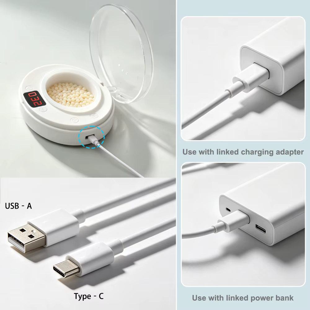 Mini chauffe-cire avec bol en silicone