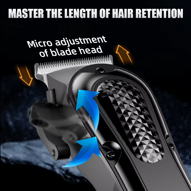 Tondeuse à cheveux électrique professionnelle pour la rasage de la tête et l'auto-toilettage