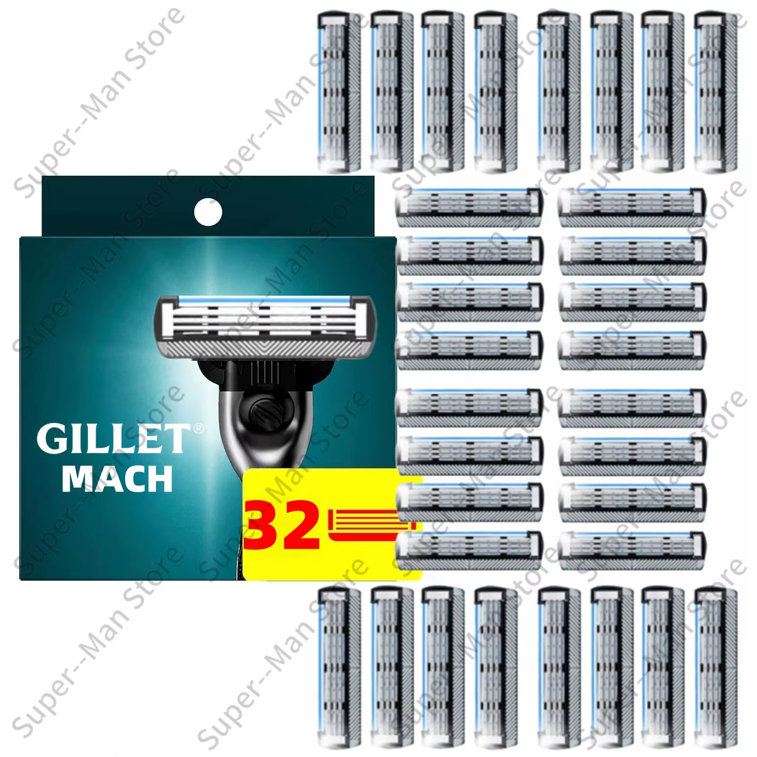 Rasoir de Précision Mach3 pour Hommes