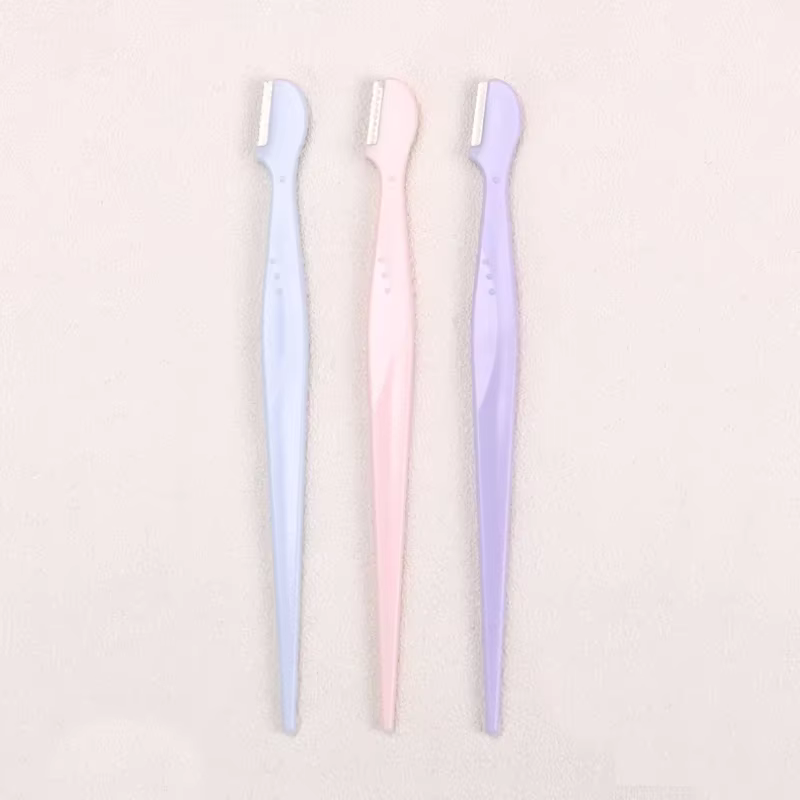2/35 pièces Lames de rasoir portables pour sourcils et visage