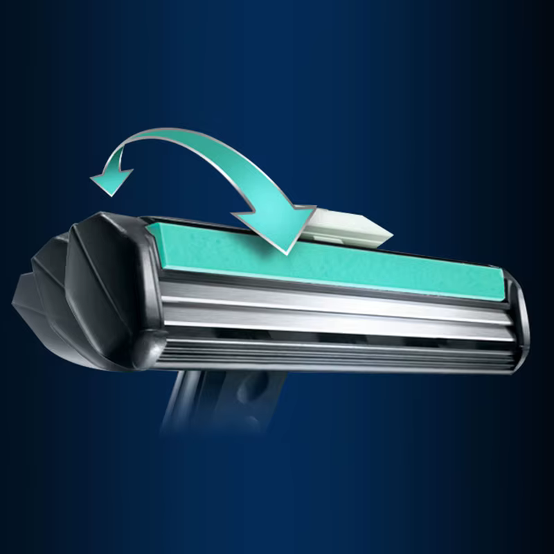 Gillette-Rasoir Vector à 2 couches pour hommes