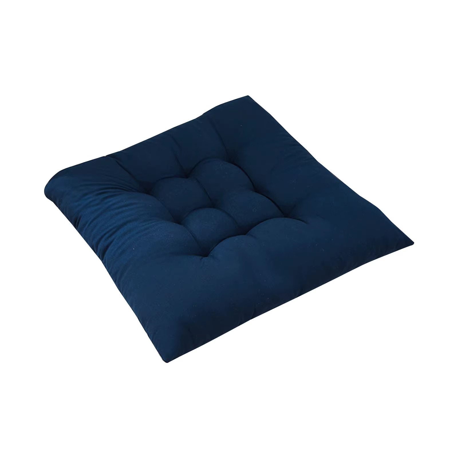 Coussin de Chaise en Polymères Carrés en Coton Doux et Rembourré, Solide, pour Bureau, Maison, Voiture, Jardin, Salon de Soleil